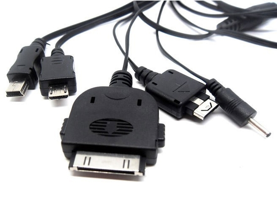 Universal Charging Cellphone Data Line 10 In 1 Multi Function / Head 5V