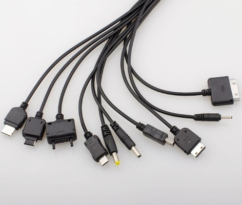 Universal Charging Cellphone Data Line 10 In 1 Multi Function / Head 5V