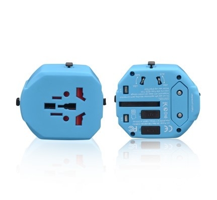 Dubbele Haven USB die Contactdoos Universele Reis belasten met 250V-Nominale spanning