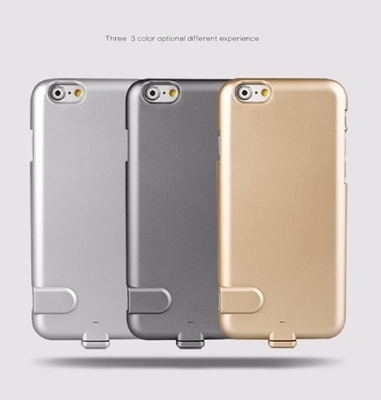 1500 Mah Externe Iphone de Laders Reservedekking van het Batterijgeval voor Zakenreis