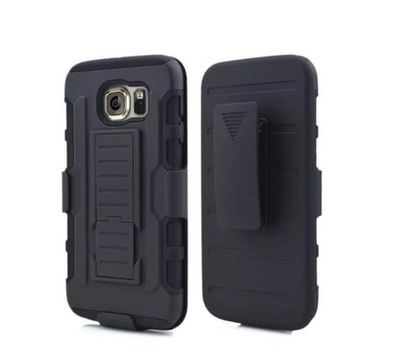 Van de het pantserriem van Samsung S7 van de de klem van de de riemklem S6 S7 van beschermende koker de tribunemensen alle-inclusieve de telefoonshell