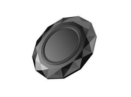 Universeel Draadloos het Laden van Qi Stootkussen voor Iphone Diamantvormige 110 - 205KHz